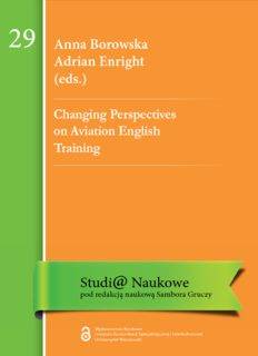 Changing Perspectives On Aviation English Training