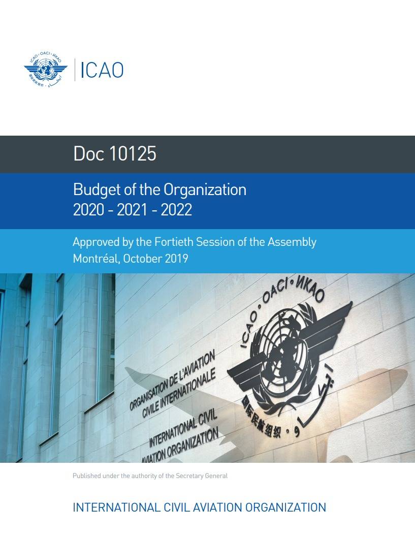 Doc 10125 /Budget of the Organization  2020 - 2021 - 2022/