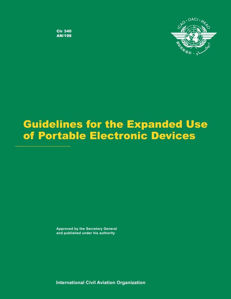 Cir 340 Guidelines for the Expanded Use  of Portable Electronic Devices