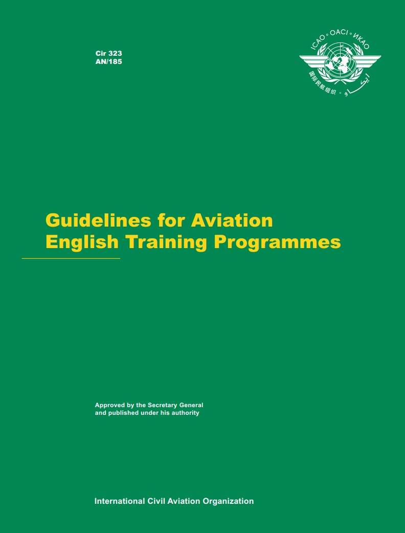 Cir 323  AN/185  Guidelines for Aviation English Training Programmes