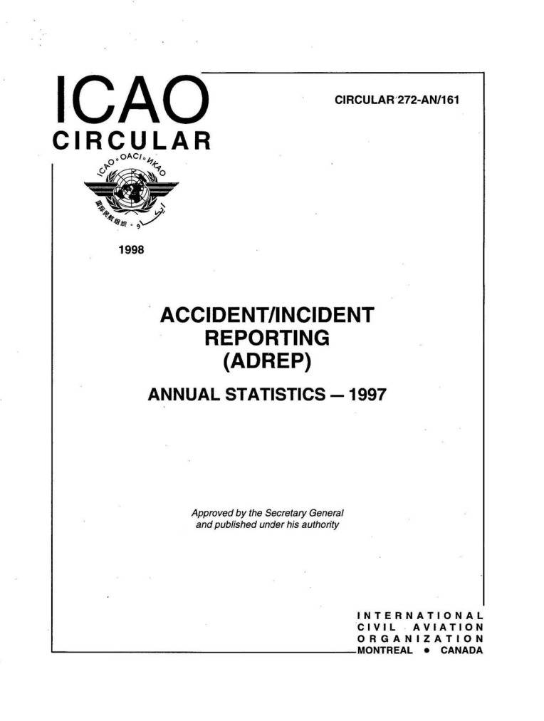 CIRCULAR 272 ACCIDENTIINCIDENT  REPORTING  (ADREP)