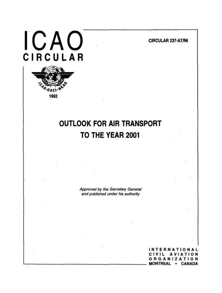 CIRCULAR 237 OUTLOOK FOR AIR TRANSPORT  TO THE YEAR 2001