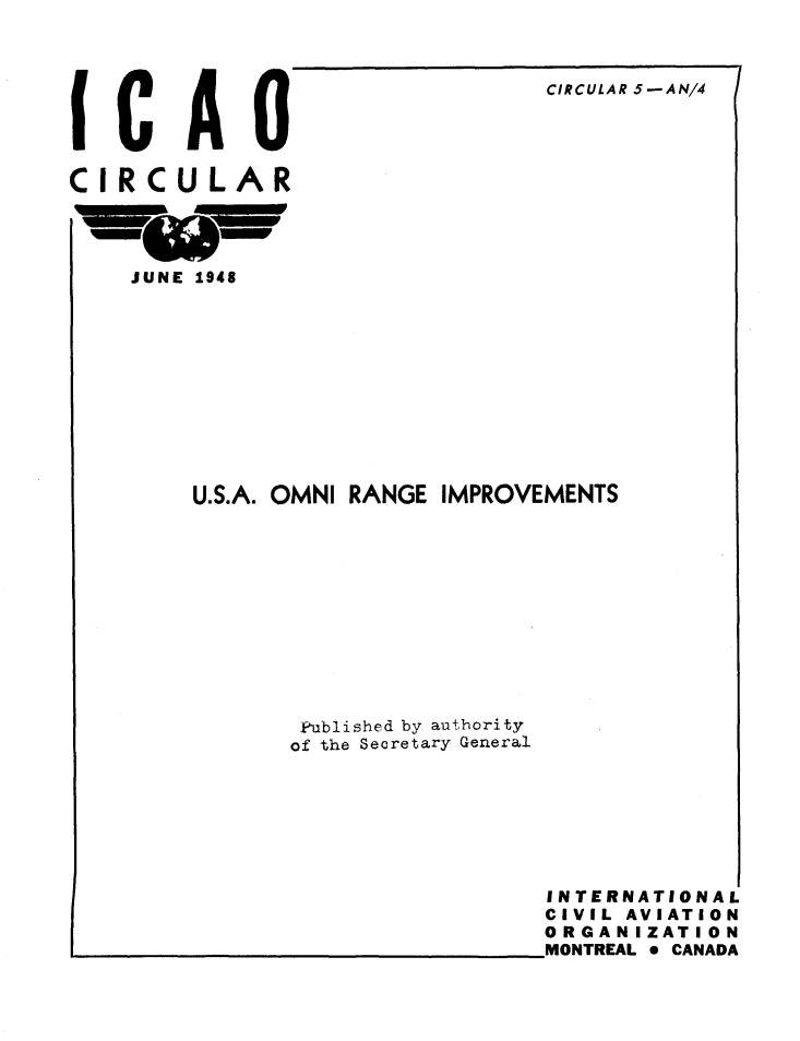 Cir 5 U.S.A. OMNl RANGE IMPROVEMENTS