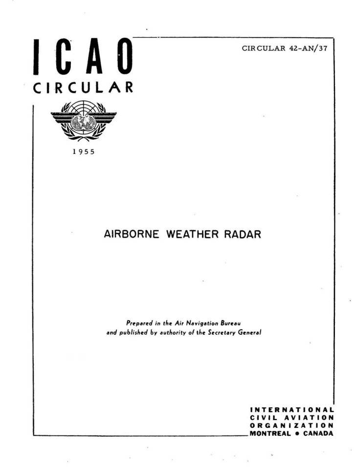 Cir 42 AIRBORNE WEATHER RADAR