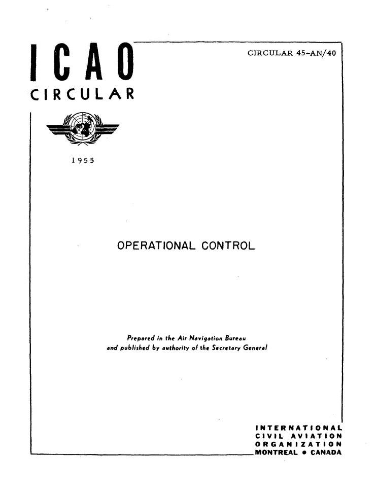 Cir 45 OPERATIONAL CONTROL