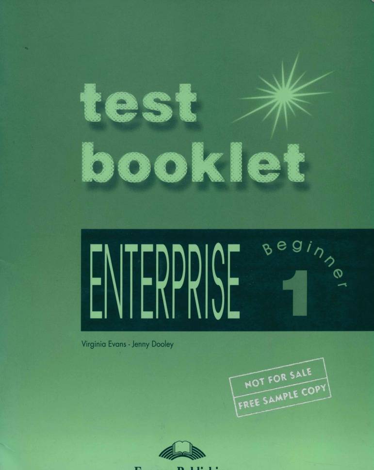 Enterprise 1 /Test booklet/