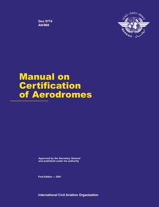 Doc 9774 Manual on Certification of Aerodromes