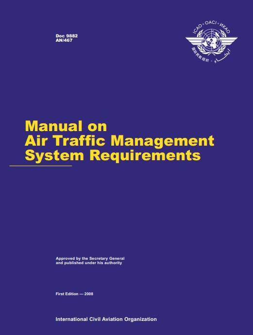 Doc 9882 Manual on Air Traffic management system requirements