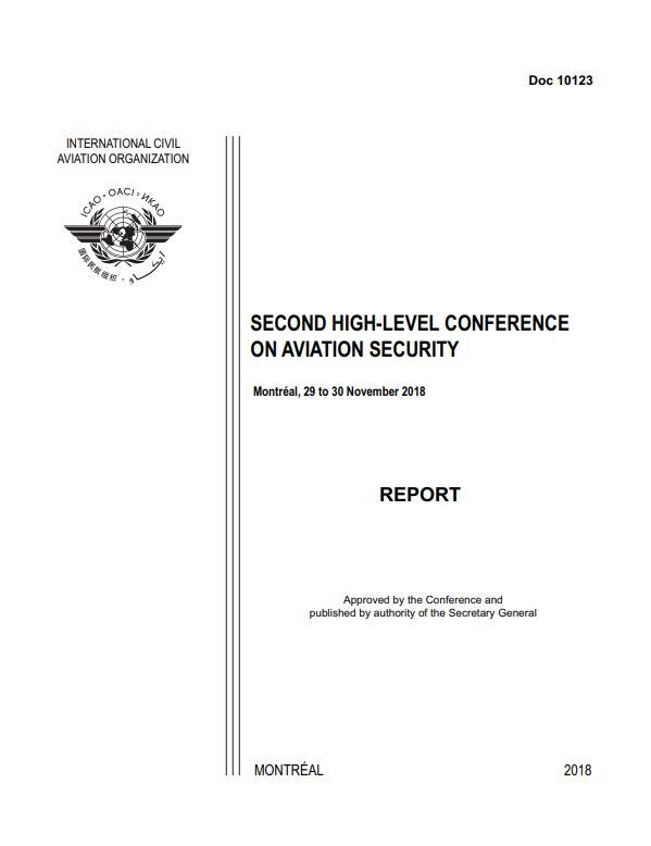 Doc 10123 Second High-Level Conference On Aviation Security