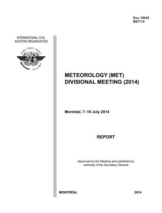 Doc 10045 Meteorology (Met) Divisional Meeting (20 )