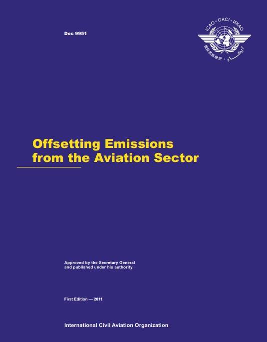 Doc 9951 Offsetting Emissions from the Aviation Sector