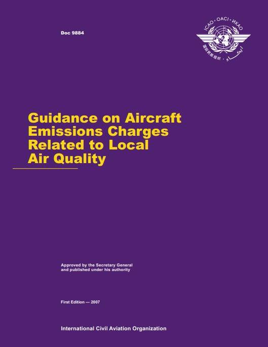 Doc 9884 Guidance on Aircraft Emissions Charges Related to Local Air Quality