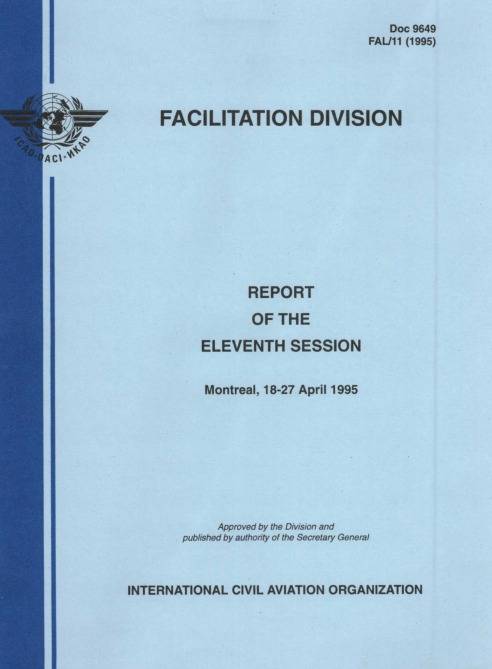 Doc 9649 Report Of The Eleventh Session