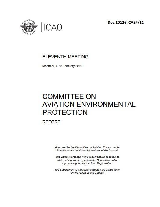 Doc 10126 COMMITTEE ON AVIATION ENVIRONMENTAL PROTECTION