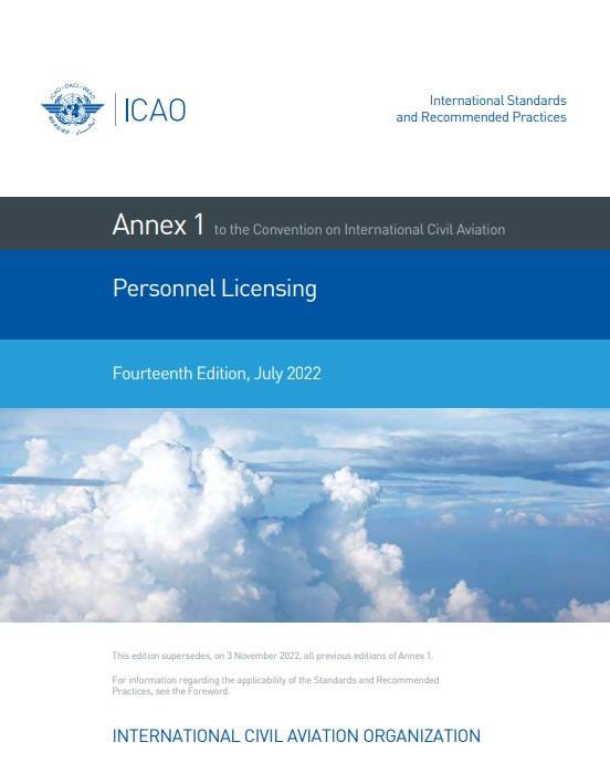 Annex 1 /Personnel Licensing/