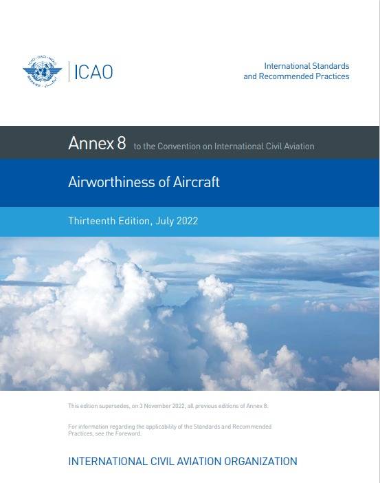 Annex 8 /Airworthiness of Aircraft/