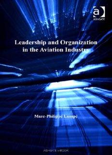 Leadership And Organization In The Aviation Industry