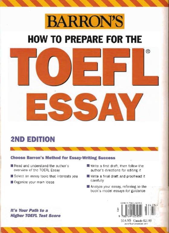 How to  prepace for the TOEFL ESSAY